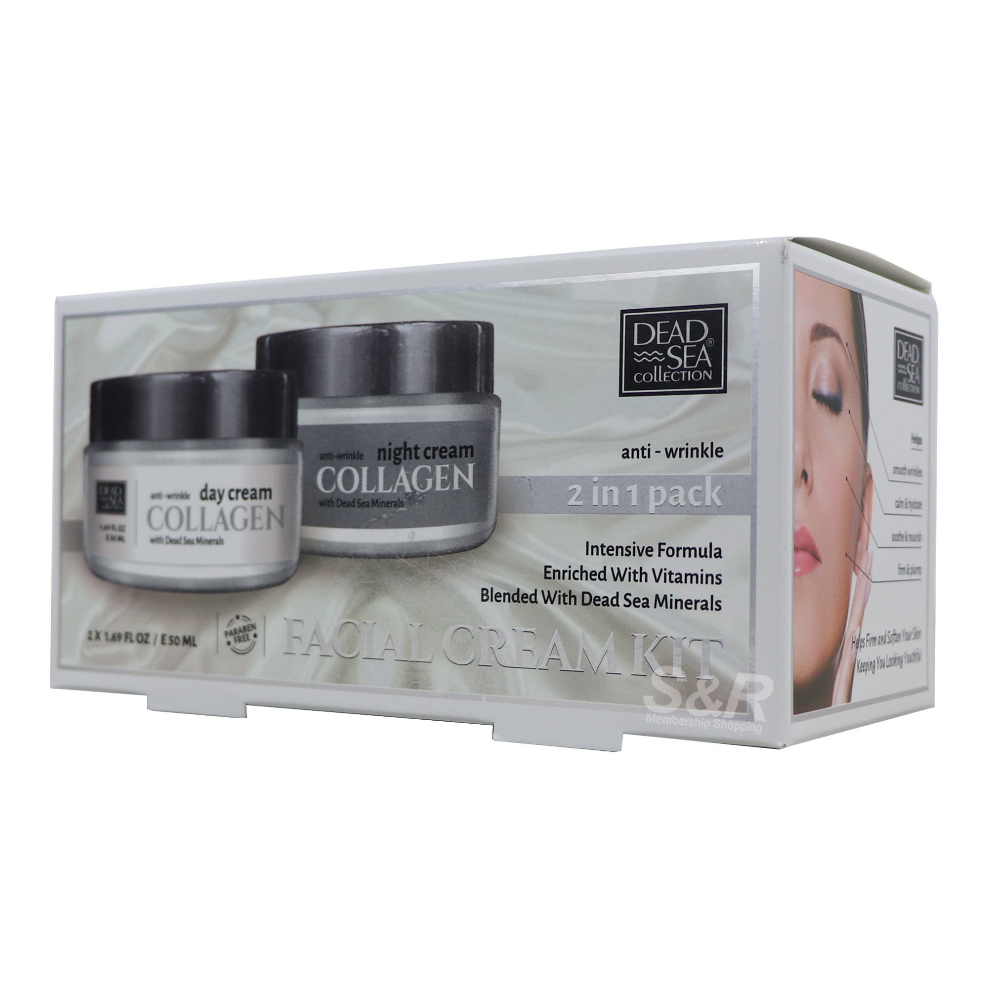 Dead Sea Collection Collagen Facial Cream Kit